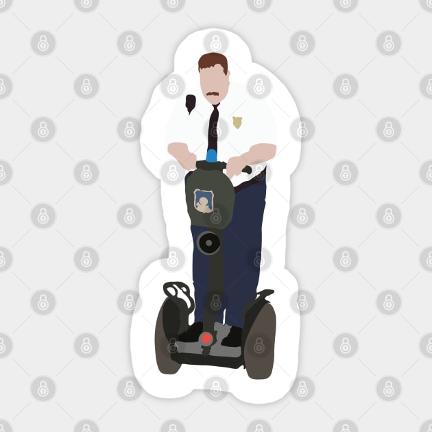 Paul Blart Sticker by FutureSpaceDesigns